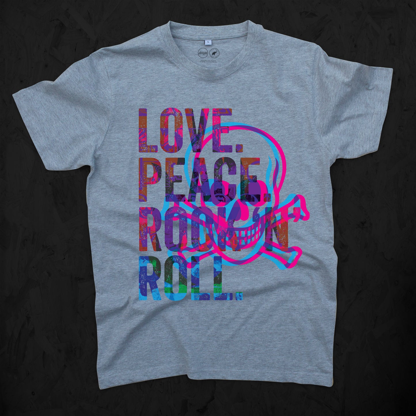 Love. Peace. Rock 'n' Roll