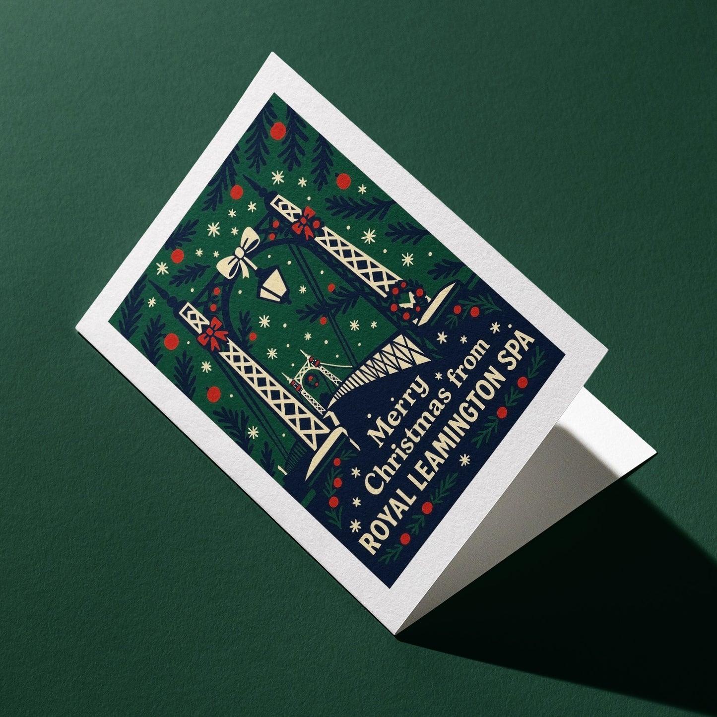 Leamington Spa Mill Bridge 1 A6 Christmas Card