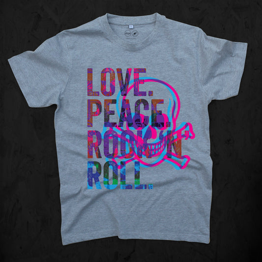 Love. Peace. Rock 'n' Roll